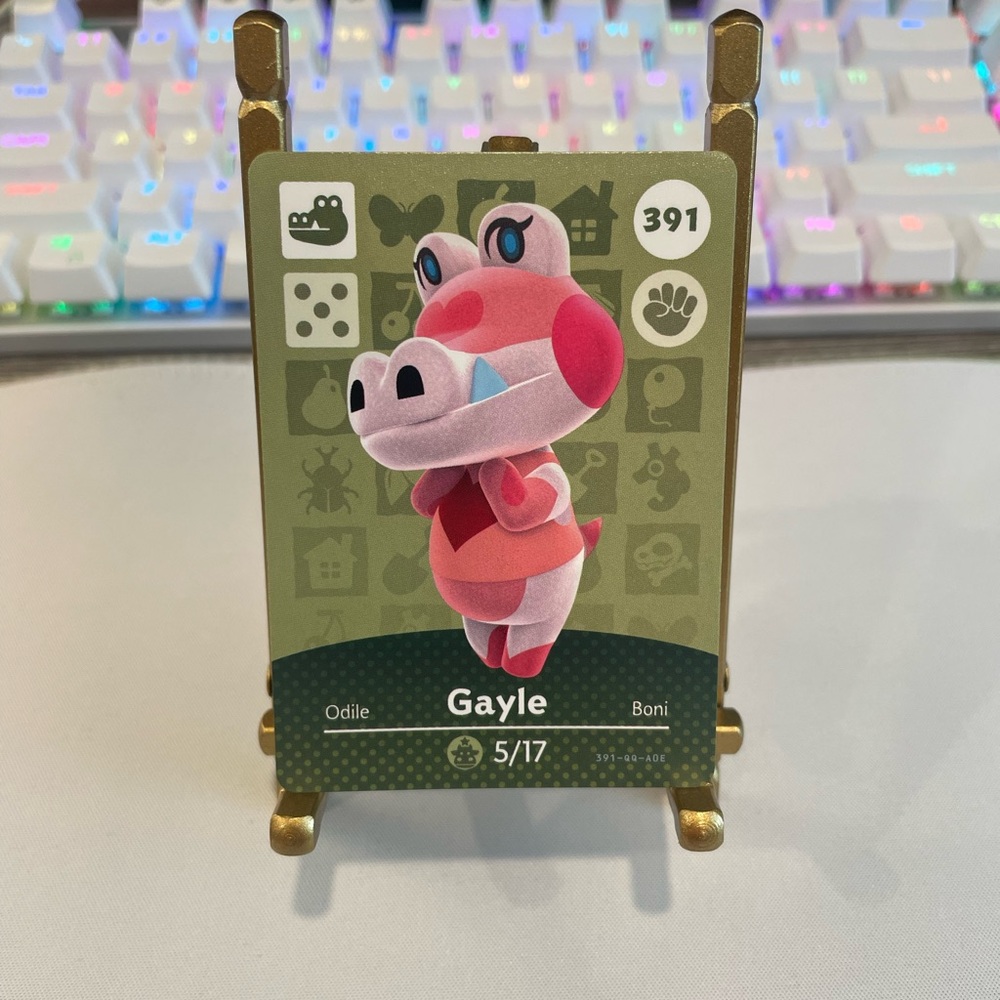 Animal Crossing amiibo Gayle 391